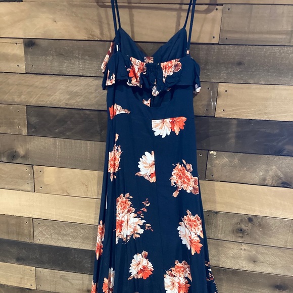 Flower Button Up Dress - Picture 2 of 6